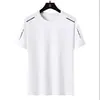 Camiseta Masculina Manga Curta Secagem Rápida Toque Fresco Camiseta Masculina Manga Curta Confortável e Respirável Camiseta Masculina Manga Curta Simples Alta Elasticidade Versátil