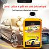 Agente de limpeza de carro Água Cera Concentrada Alta Espuma Lavagem de Carro Ouro Marrom Cera Lavagem de Carro Essência Forte Descontaminação Revestimento Polido