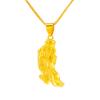 Nuevo colgante de imitación de oro de 24 quilates, joyería de red roja viva, accesorios de oro arena de moda, fabricantes al por mayor