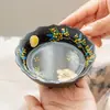 Fabricante Xuanshi Moguitu Lan Yue Xícara de Chá Especial Xícara de Mestre Doméstica Pessoal Conjunto de Chá Gongfu Pintado à Mão Xícara de Chá para Degustação