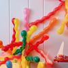 Suprimentos para Decoração de Quarto de Casamento Decoração de Casa Nova Balão Arco-Íris Longo Torcido Balão Decoração de Quarto de Cabeceira Sala de Estar Colorido