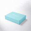 Caja de Avión Extra Dura Colorida Impresión de Lote Pequeño Rectangular Anti-Presión Embalaje de Ropa Té de Frutas Caja Express en Stock