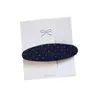 Presilha de Cabelo BB de Tecido com Bolinhas Feita à Mão Estilo Coreano para Mulheres Moda Simples Presilha Lateral para Franja Cabelo Solto Presilha de Pressão Retro Sem Costura