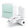 Impressora de etiquetas portátil Bluetooth térmica código de barras adesivo sinal comercial etiqueta máquina de etiquetar notas domésticas transfronteiriça