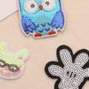 Bordado de contas bordado de computador logotipo patch de animais dos desenhos animados sapatos e chapéus saco acessórios acessórios de vestuário bordado adesivos de pano