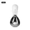 Juego completo de cucharas de café de acero inoxidable 304, cuchara medidora de tamaño de 15 ml y 30 ml.
