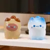 Exército Miaumiau Fofos Grãos Caixa Surpresa Gatinhos Adoráveis Mini Desenhos Animados Casa Quarto Mini Enfeites Pequenos Enfeites de Mesa
