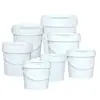 Balde de Plástico de Grau Alimentício 1L2L3L4L5L para Tinta, Revestimento, Detergente de Lavanderia, Espessado e Selado