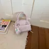 Bolsa de Mão com Laço de Bolinhas para Mulheres, Bolsa Transversal Estilosa Modelo Novo 2026, Bolsa de Mão, Bolsa Estilo Bowling Shell