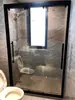 Hangzhou Cabina de Ducha Personalizada Separación Húmeda y Seca Puerta Corredera de Vidrio Acero Inoxidable Celebridad de Internet Minimalista Baño de Cuerpo Entero Integrado