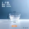 Bol de Hielo para Postre de Acrílico Helado Batido Restaurante Famoso en Redes Sociales Bol Individual para Comida Bol Infantil Bol para Frutas Bol de Polvo de Hielo pc