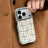 Funda de Teléfono Floral Minimalista Estilo Nórdico para iPhone 17, Película de Doble Capa, Funda Protectora Fresca para Apple 18 Pro Max