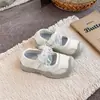Sandalias Coreanas de Princesa con Lazo, Antideslizantes, Estilo Verano 2026 para Niños Mayores, Zapatos de Playa para Niños con Suelas Suaves, Sandalias Modelo Nuevo