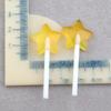 Amor Paleta Estrella de Cinco Puntas DIY Productos Hechos a Mano Dulce Resina Pegamento Crema Accesorios Material para Decoración de Carcasa de Teléfono Móvil