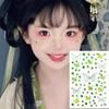 Pegatinas de Maquillaje Facial para Festivales de Música Autoadhesivas sin Pegamento Pegatinas de Diamantes Maquillaje de Escenario Concierto Mariposa Hada Maquillaje Pegatinas Faciales