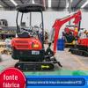 Exportar Escavadeira de Engenharia Hidráulica 2 T Braço Oscilante Escavadeira Hidráulica