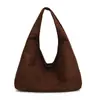 Bolso de Piel de Ante para Mujer 2026 Nuevo Otoño e Invierno Gran Capacidad Bolso de Hombro de Piel Mate Bolso Tote de Alta Calidad para el Día a Día
