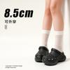 Cave Shoes Roupa de verão feminina Chinelos da moda Sola plataforma Sapatos de pai Sapatos de jardim Sandálias de sola grossa Baotou Atacado feminino