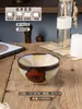 Cuenco de Arroz Cerámico de Alta Apariencia, Vajilla Cerámica para el Hogar, Pequeño Cuenco Creativo Pintado a Mano, Color Bajo Esmalte Personalizado para Postre