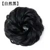 Peluca cabeza de bola media cabeza de capullo de flor rollo de flor banda elástica cinta para el pelo bolsa de pelo esponjosa recogido de pelo real rollo corto realista femenina