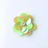 Pegatinas de Flor de Lentejuelas Decorativas para Tela, Accesorios de Cuentas, Bolsos, Zapatos y Sombreros, Cuentas Sueltas, Parches para Ropa, Calcomanías, Hecho a Mano para DIY