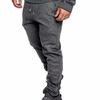 Pantalones deportivos de otoño e invierno de 2020, nuevos pantalones deportivos de talla europea al por mayor de comercio exterior para hombre, pantalones casuales con bolsillo con cordón, pantalones tipo lápiz A24-B
