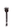 Trenzas de Peluca para Mujer, Agarrador Simulado, Capullo de Flor, Trenza Retorcida, Cola de Caballo Alta, Trenza Larga, Accesorios para el Cabello, Trenza de Peluca, Cola de Caballo
