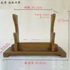 Soporte para Espada, Soporte para Espada, Base de Soporte para Espada de Madera Maciza, Soporte de Exhibición Xiao Di Zi, Soporte para Espada, Soporte para Arma de Espada Han