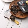 Colher Medidora Personalizada de Aço Inoxidável 304 Espessado para Café Leite em Pó com Escala 30ml Ferramenta para Assar Comida de Gato e Cachorro Colher para Pesar Grãos