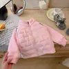Chaqueta cálida de cuello alto para niños, unisex, para otoño e invierno, adecuada como capa interior para uniformes escolares, top de retazos de forro polar liso estilo coreano