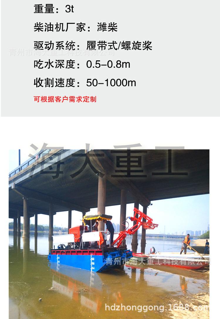 两栖芦苇收割船3