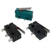 KW12 interruptor de límite de viaje punto de cobre punto de plata llave microinterruptor mango recto dos patas tres patas 5A 125V250V