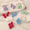 Paquete de 2 Pasador para el Cabello con Lazo Lindo de Primavera y Verano Pinza para Flequillo Corazón de Niña Pinza Lateral Pasador Lateral Accesorios para el Cabello Color Caramelo