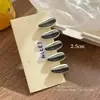 Puesto de Mercado Nocturno Comida y Juego Caricatura Fruta Pasador Infantil Lindo Adorno para el Cabello Modelo de Un Yuan Celebridad de Internet Accesorio para el Cabello Manzana