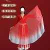 Abanico de Espina de Pescado Abanico de Cartílago Rojo Púrpura Danza Abanico de Espina de Pescado Apertura Grande Especial para Danza Abanico Suave Accesorios para Danza