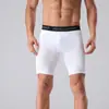 Leggings de Basquete Masculinas Esportivas Corrida Equipamento de Fitness Compressão Treino Roupa Íntima Cinco Pontos Shorts Justos de Alta Elasticidade Secagem Rápida