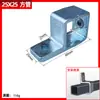 Conector de unión rápido para tubo cuadrado de hierro galvanizado de 40x40 mm Abrazadera de fijación para tubo cuadrado de 25x25 de acero cuadrado No requiere soldadura