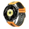 Adequado para Huawei Watchgt6 Pulseira Oficial de Silicone Fashion 22mm Duas Cores de Liberação Rápida com Fivela de Aço Preta