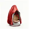 Funda para Silla Colgante Tipo Huevo de Tela Oxford 210 Transfronteriza Cubierta Impermeable para Exterior Cubierta Antipolvo para Silla Colgante con Cremallera Columpio para Silla Colgante