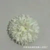 Flor de Simulação Bola de Ping Pong Crisântemo Cabeça de Crisântemo Decoração de Casamento Hortênsia Decoração de Casamento Artesanato de Flores Artificiais Melaleucas DIY