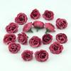 C Cabeza de Rosa Simulada Accesorios Decorativos Color Degradado Capullos de Flores Materiales para Guirnaldas Hechas a Mano