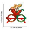 Laitao 2024 Comercio Exterior Nuevo México 5 de Mayo Vestido de Gafas Disfraz Carnaval Estéreo Fieltro Marco de Plástico para Gafas