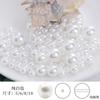 Perlas de Imitación ABS al por Mayor Resaltado Círculo Completo Semicírculo Hecho a Mano Ropa Collar Accesorios para Fundas de Teléfono Móvil Perlas de Alta Calidad