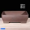 Maceta Rectangular de Arcilla Morada, Maceta Grande con Forma de Caballo, Maceta para Verduras de Balcón, Maceta de Cerámica para Plantar Árboles Bonsái, Venta Especial de Liquidación