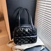 Mochila Acolchada Estilo Chanel Transfronteriza para Mujer 2026 Nueva Moda Tendencia Bolso Tote Mochila de Gran Capacidad Maletín