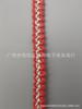 En stock al por mayor hilo dorado y plateado tejido a crochet ola estilo Chanel cinta encaje abrigo sombrero zapatos bolsa accesorios de ropa