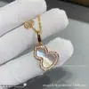 Collar de Calabaza Wulu de Alta Gama V-Gold, Tamaño Mediano y Pequeño, Collar de Calabaza de Ágata Roja en Oro de 18K, Pulsera de Triple Calabaza