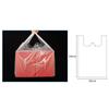 Bolsa pequeña de plástico blanca, bolsa grande transparente, bolsa portátil para empacar verduras, bolsa tipo chaleco para desayuno, bolsa práctica, bolsa de compras