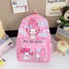 Nuevas Mochilas Escolares de Jardín de Infancia de Kuromi para Niños y Niñas de 3 a 6 Años Mochila Ligera Reductora de Carga Casual Lote Transfronterizo