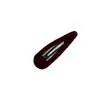 Pinza de Pelo de Terciopelo con Forma de Gota de Agua Colorida Simple Coreana para Mujer, Pinza para Flequillo de Frente, Pinza Lateral para Oreja, Pinza BB, Accesorios para el Cabello